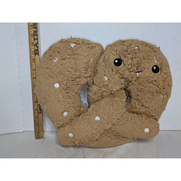 RARE RETIRED SOFT PRETZEL Squishable Comfort Food 14" Plush Pillow Stuffed Toy - Picture 2 of 9